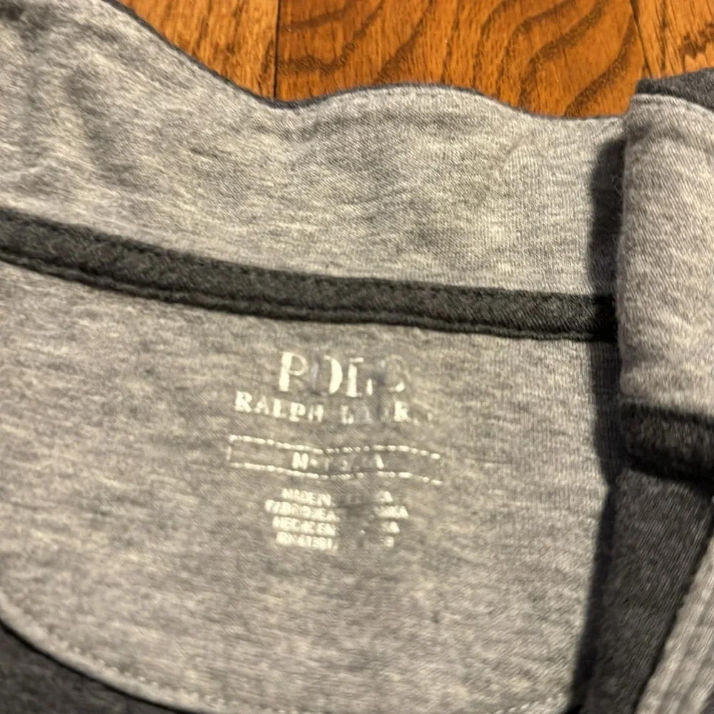 Polo Ralph Lauren 1/4 zip jersey sweatshirt